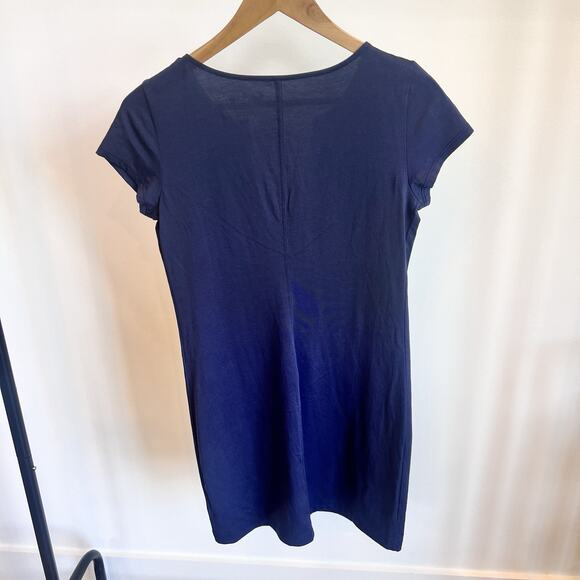 Lilly Pulitzer Navy Blue Brewster Dress Embordered Nautical Womens Size Small - Picture 5 of 8